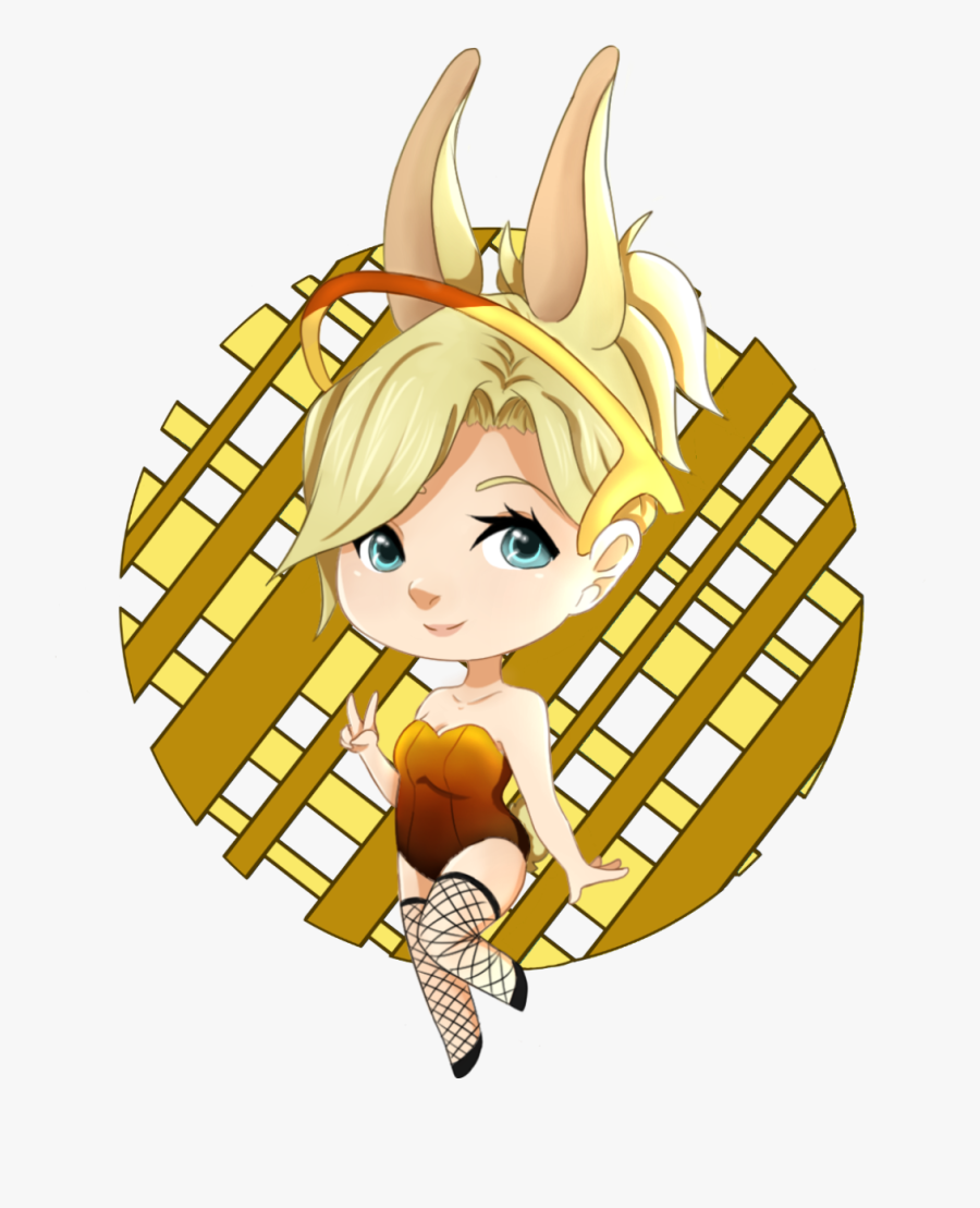 Mercy 20charm Original - Cartoon, Transparent Clipart