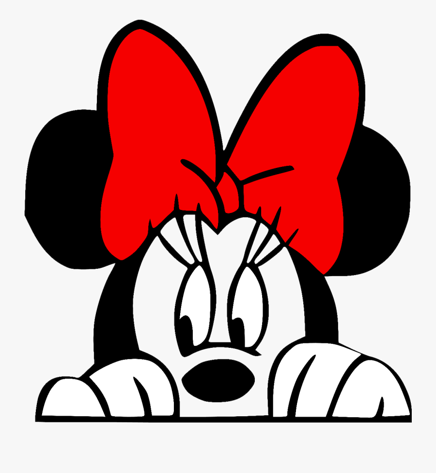 Minnie And Mickey Mouse Svg, Transparent Clipart