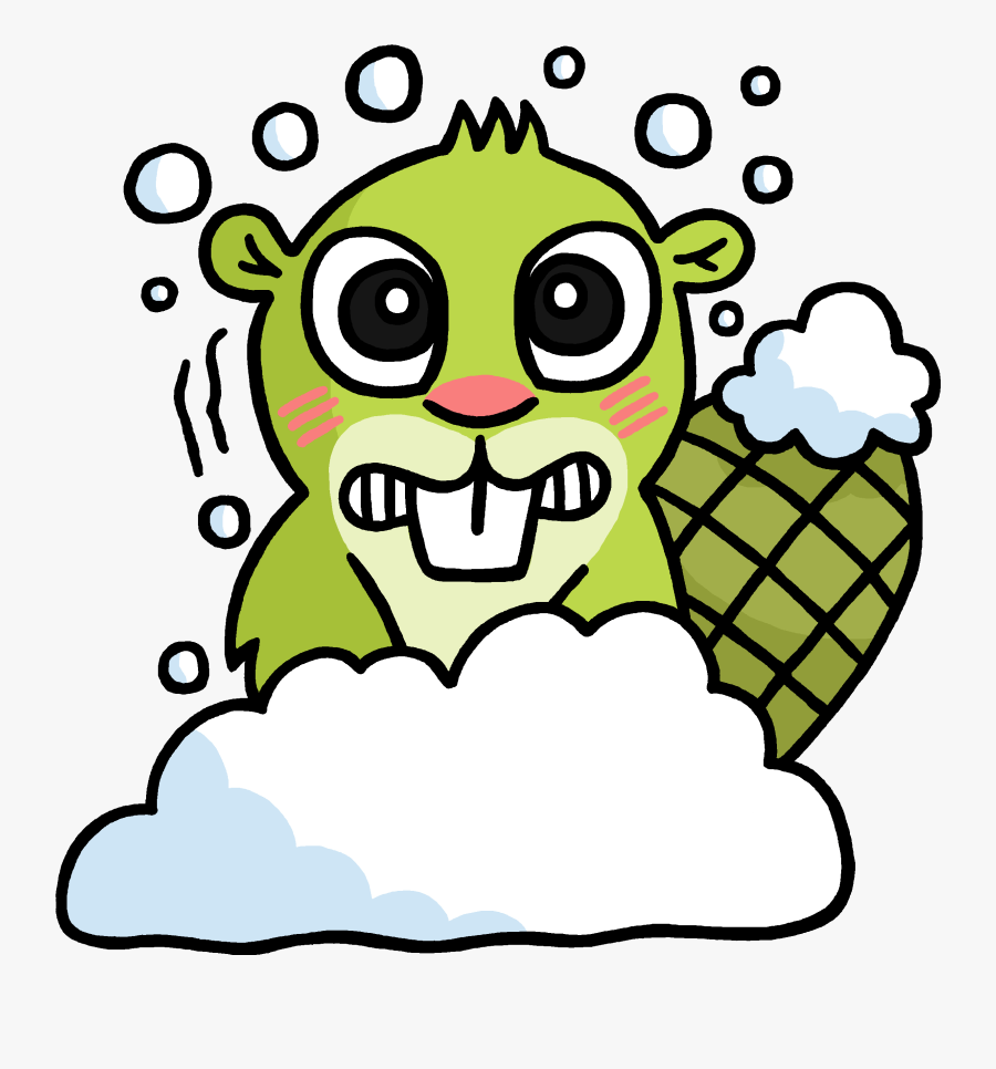 Snowy Weather Adsy - Adsy Beaver Clipart, Transparent Clipart