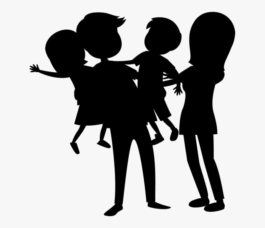 Human Behavior Public Relations Clip Art Silhouette - Silhouette, Transparent Clipart