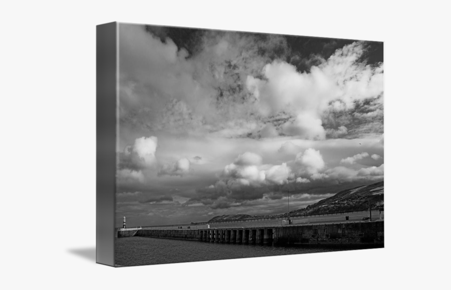 Storm Clouds, Isle Of Man By Babooshka Ramsey - Monochrome, Transparent Clipart