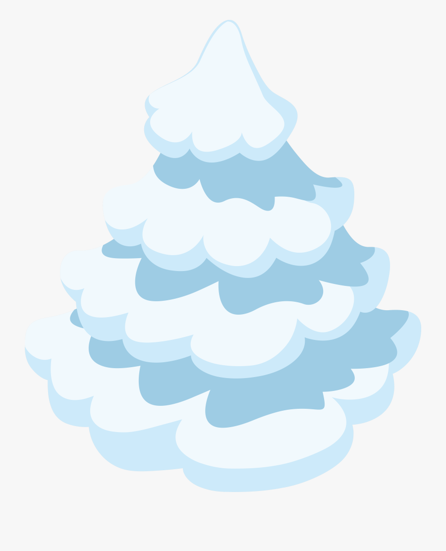 Snowy Tree Png Png Download, Transparent Clipart