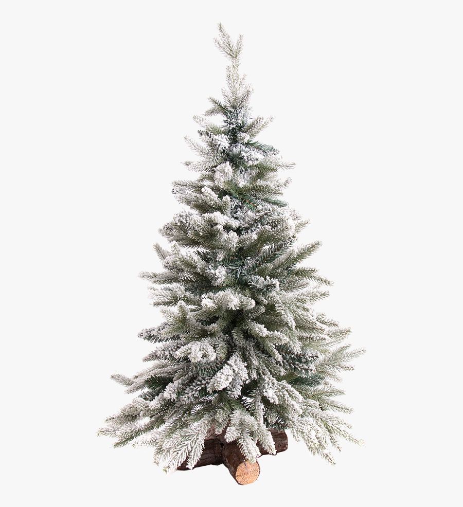 Transparent Snowy Christmas Tree Clipart - Christmas Tree, Transparent Clipart