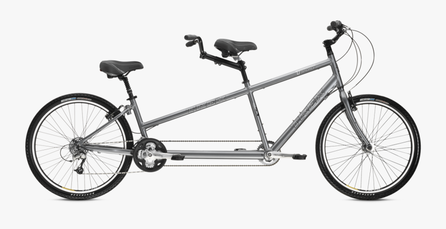 Clip Art Andrew And I Would - Trek Tandem Bike, Transparent Clipart