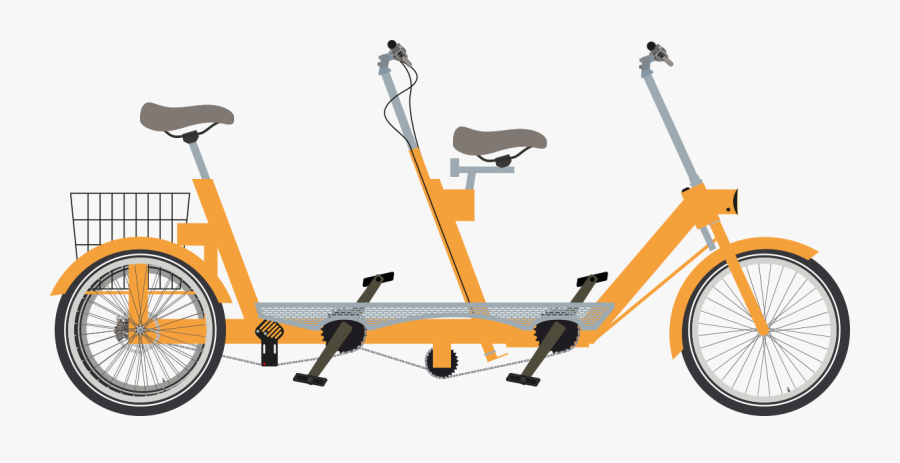 Draisin-duo - Hybrid Bicycle, Transparent Clipart