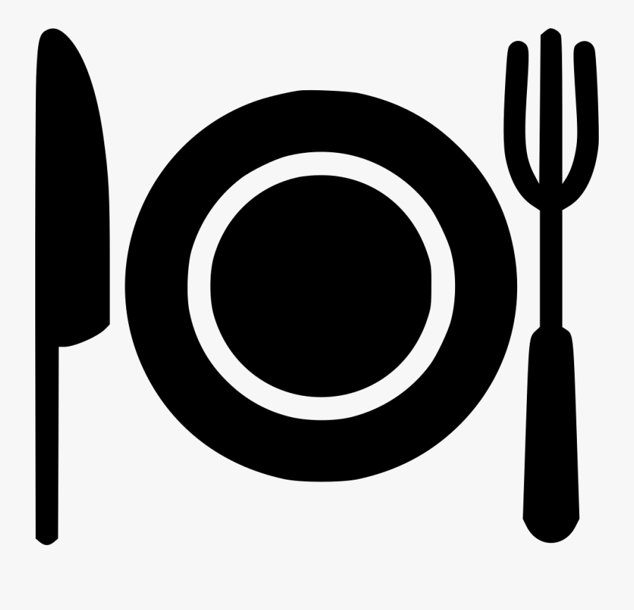 Fork - Icon Plate And Fork Png, Transparent Clipart
