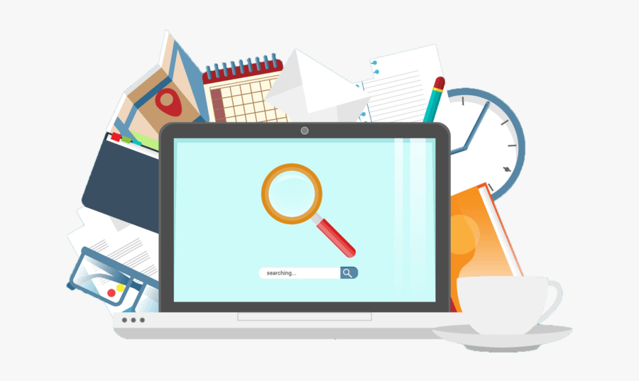 Search Career Advice And - 3d Website Development Png, Transparent Clipart