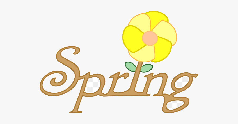 Spring Break I Love Clipart Clip Art Stunning Free - Spring Season In Cartoon, Transparent Clipart