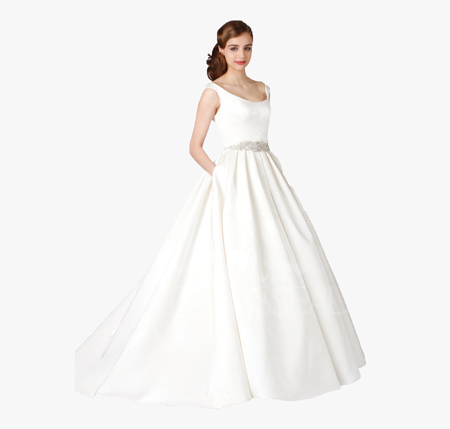 Spring Bridal Gowns Png Clipart - Gown, Transparent Clipart