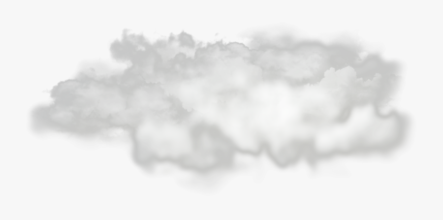 Transparent Dust Cloud Png - Monochrome, Transparent Clipart