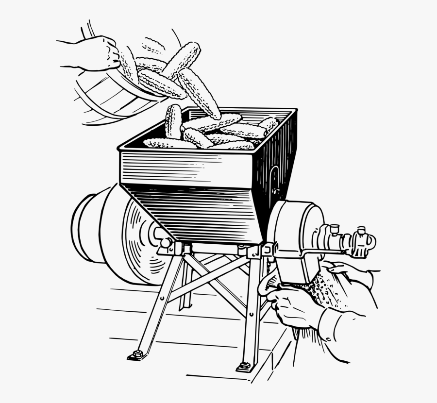 Art,monochrome Photography,artwork - Burger Food Processing Icon, Transparent Clipart