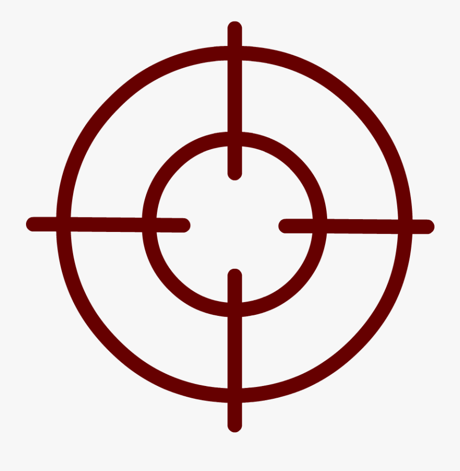 Crosshair Clipart, Transparent Clipart