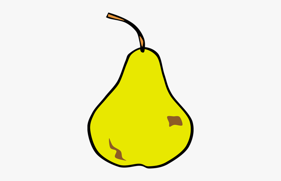 Pear Vector Clip Art - Clipart Of Pear, Transparent Clipart