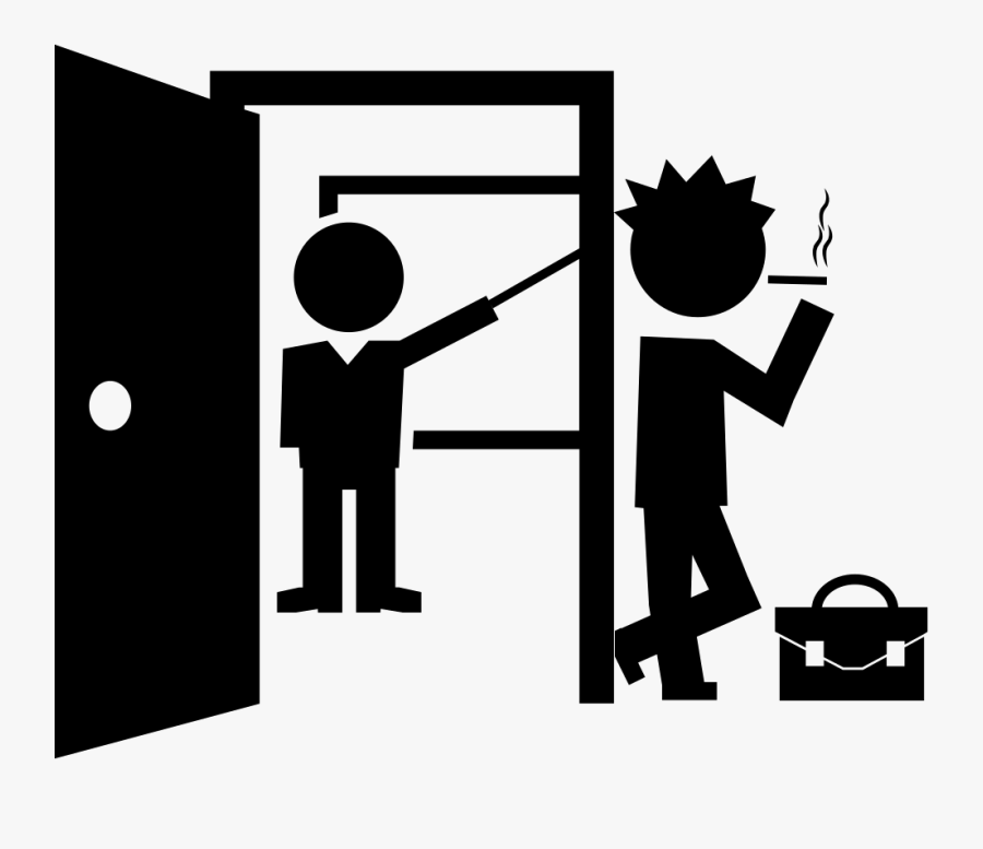 Student Smoking At Svg - English Teacher Logo Png, Transparent Clipart