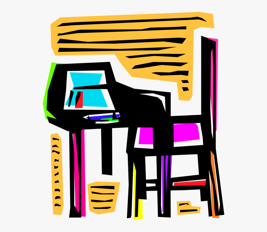 Classroom Vector School, Transparent Clipart