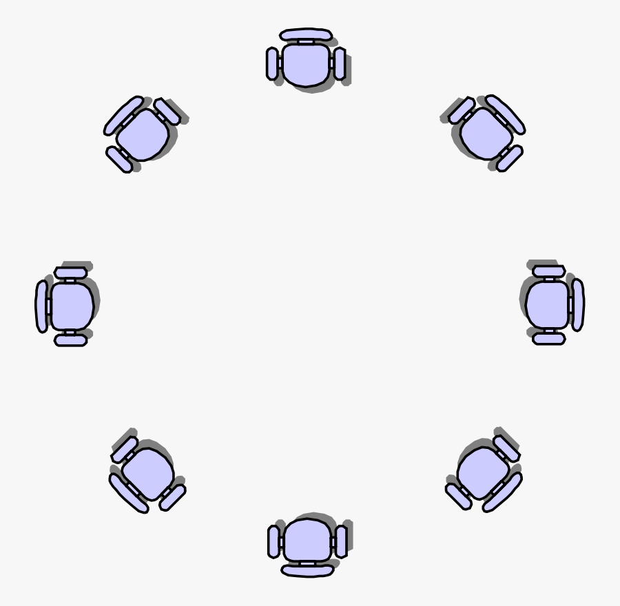 Classroom Seat Layouts - Class Room Seating Arrangement Clipart, Transparent Clipart