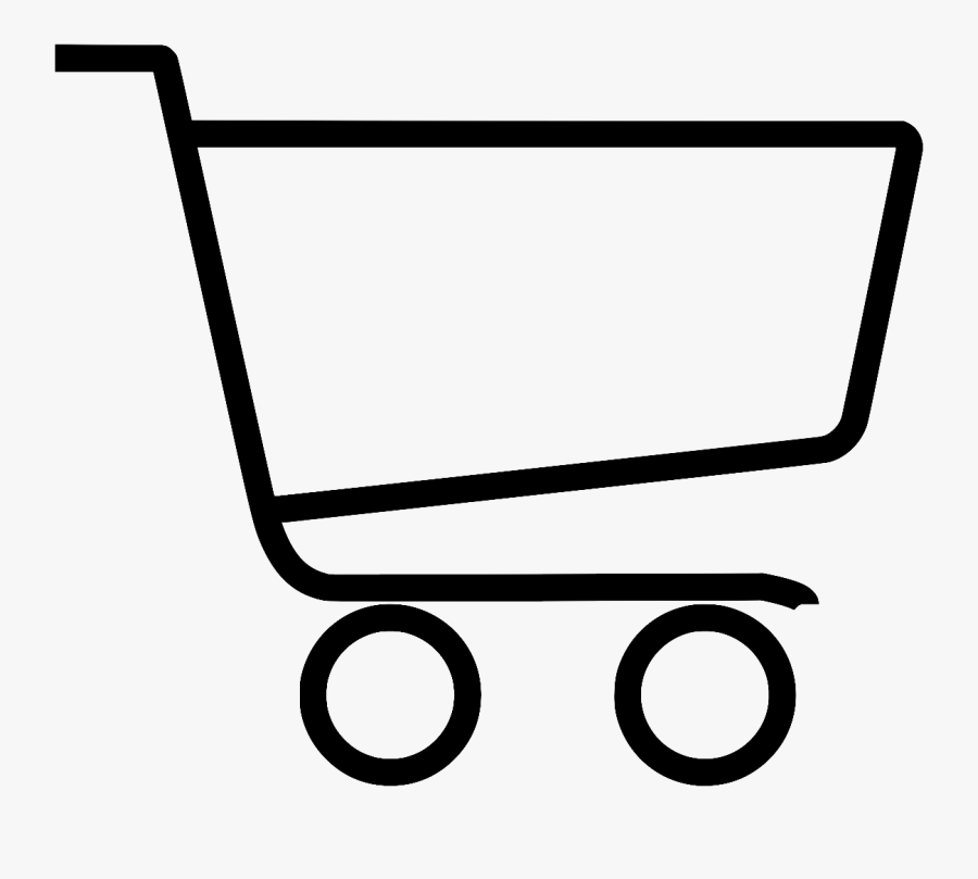 Shopping Cart, Transparent Clipart