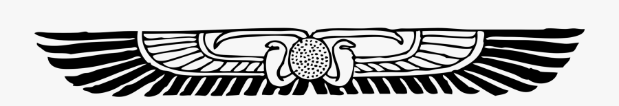 Egyptian Winged Disk, Transparent Clipart