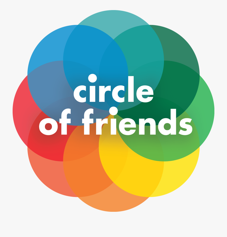 Clip Art Circle Of Friends Images - Circle Of Friends Design, Transparent Clipart