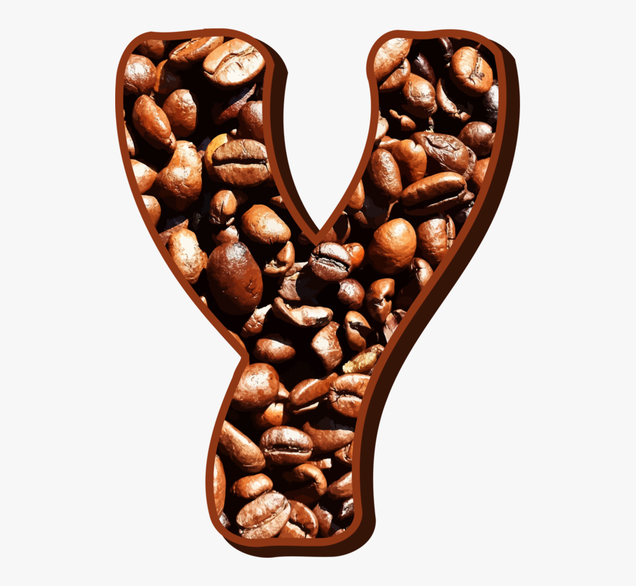 Coffee,commodity,cup - Granos De Cafe Tipografia F, Transparent Clipart