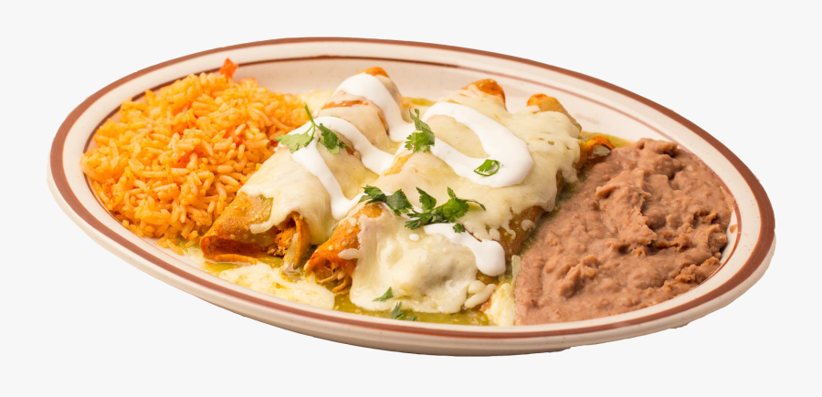Enchilada Png Image - Rice And Beans Png, Transparent Clipart