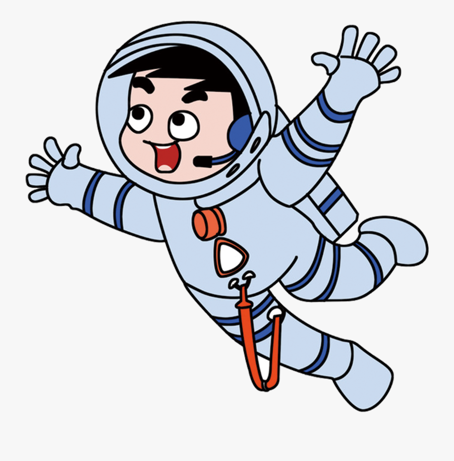 Transparent Finger Space Clipart - Astronaut, Transparent Clipart