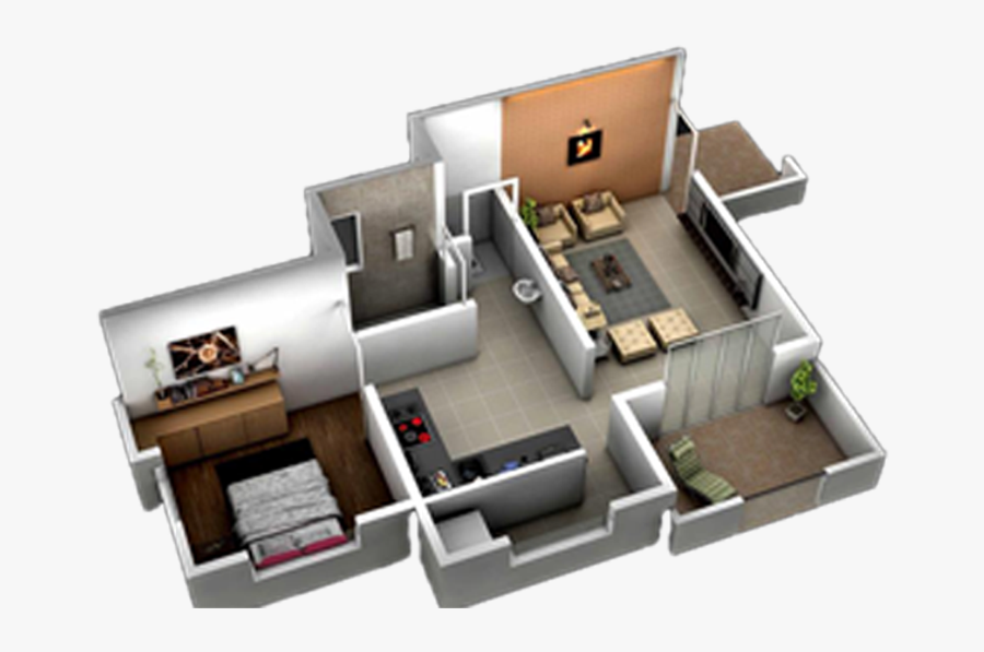 Individual Villas/houses/home/row Houses/ - Floor Plan, Transparent Clipart
