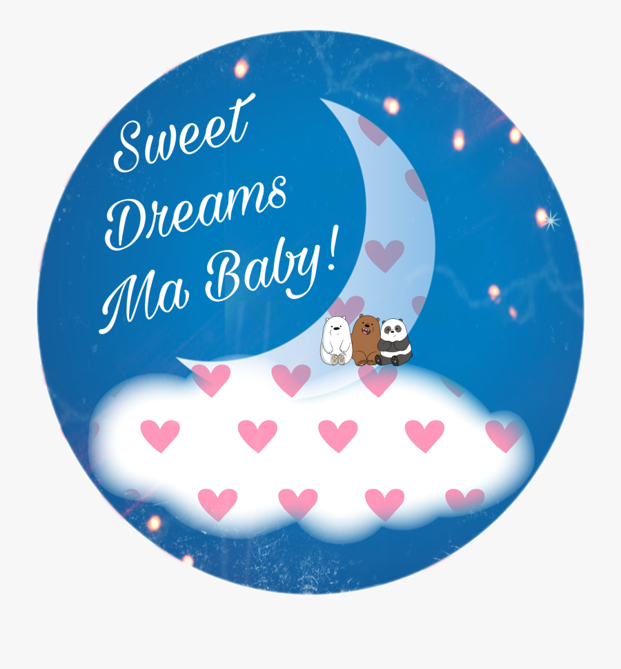 #ftestickers #sweetdreams #baby #goodnight #stickers - Heart, Transparent Clipart