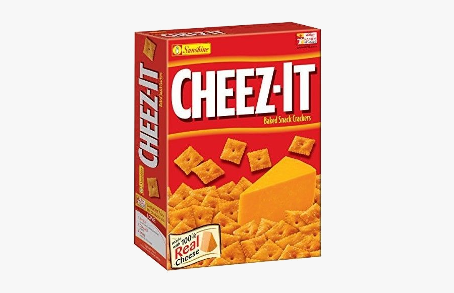 Cheez It Clipart Transparent Png - Sunshine Cheez It Baked Snack Crackers, Transparent Clipart