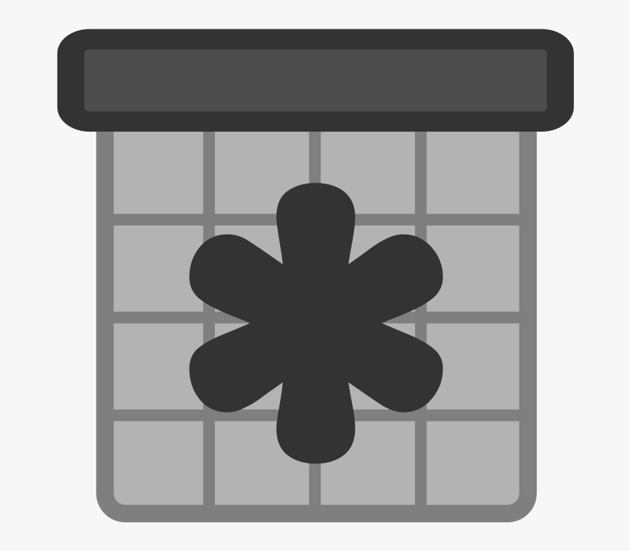 Icone Agenda Gris Png, Transparent Clipart