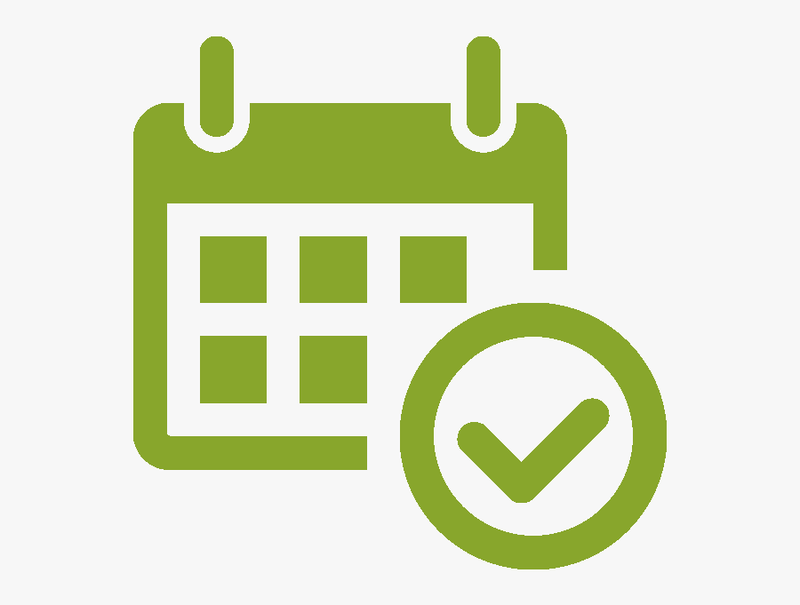 Luncheon Clipart Appointment Reminder - Calendar Check Icon Transparent, Transparent Clipart