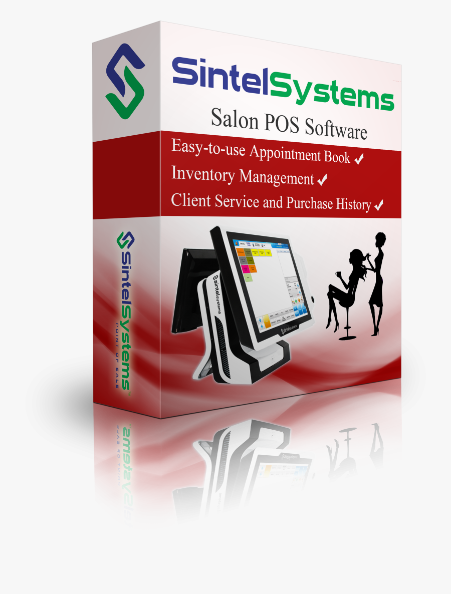 Sintel Systems Salon Pos Software - Pos Scale Integration, Transparent Clipart