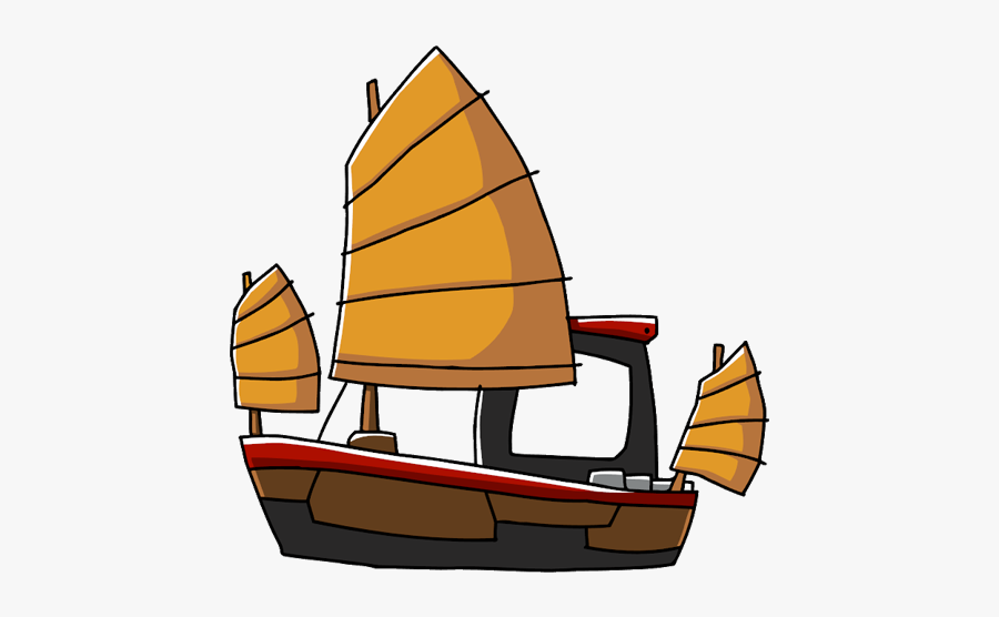 John Cena Clipart Boat - Chinese Junk Ship Png, Transparent Clipart