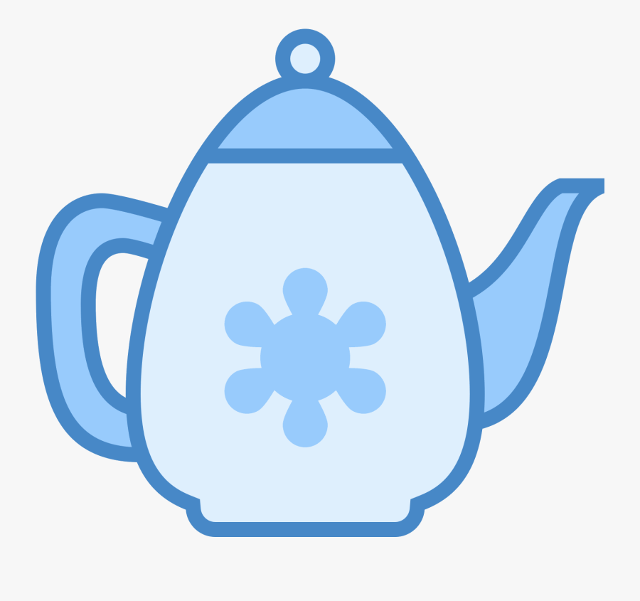 This Is A Picture Of A Simple Tea Kettle - Teapot, Transparent Clipart