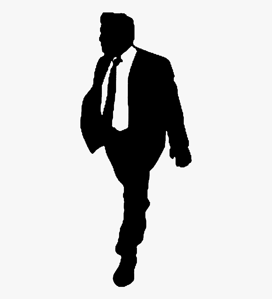 Man Walking Silhouette Png -man Walking Png, Transparent - Silhouette Man Walking, Transparent Clipart