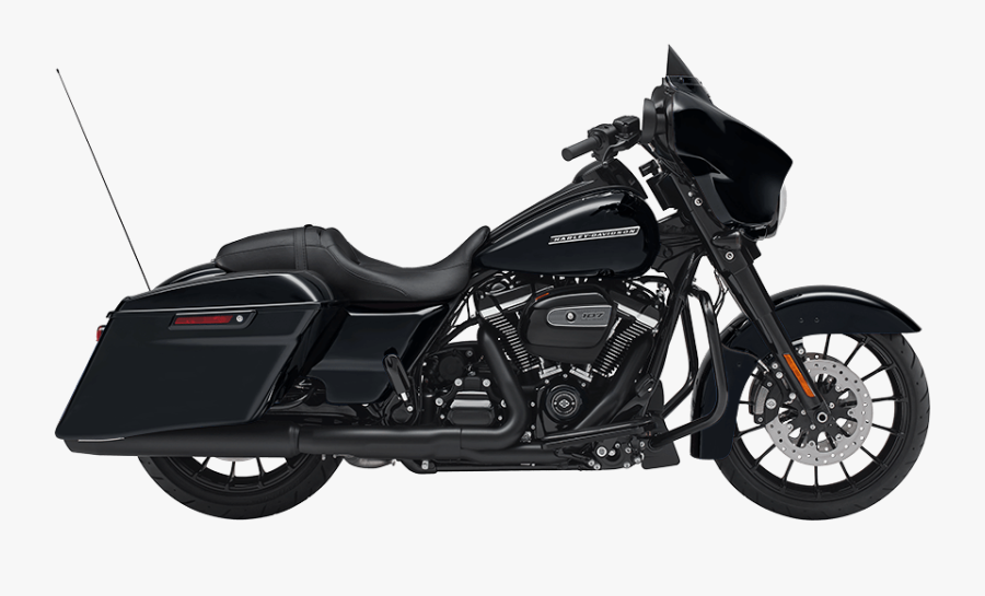 Transparent Harley Motorcycle Clipart Black And White - Road Glide Special Black 2019, Transparent Clipart