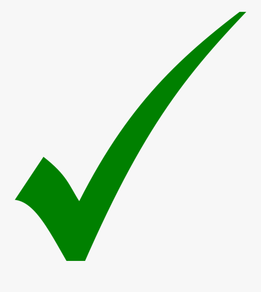 Green Checkmark Png, Transparent Clipart