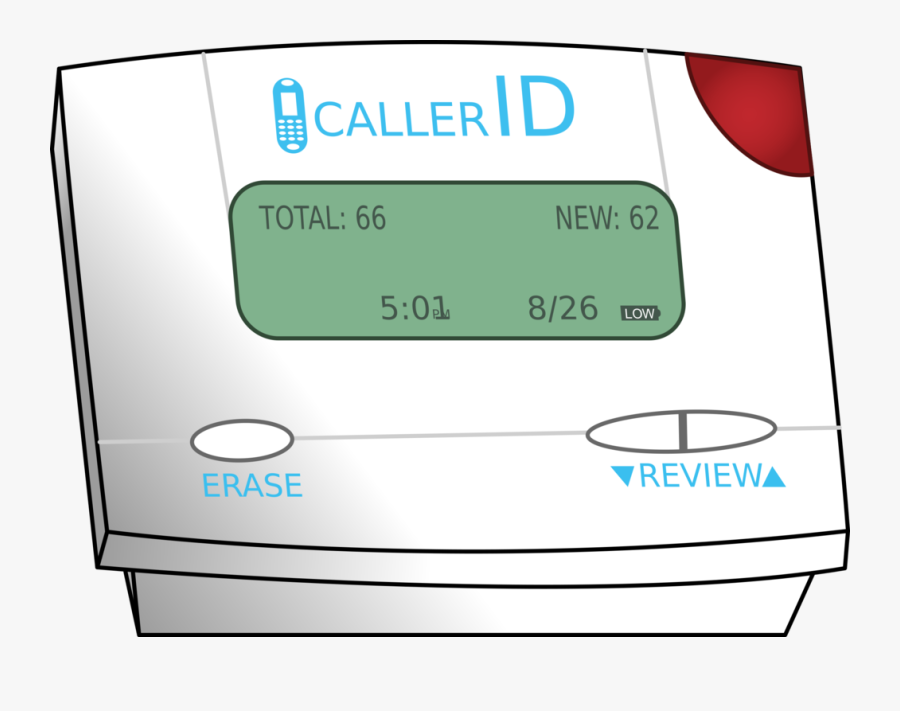 Caller Id, Transparent Clipart