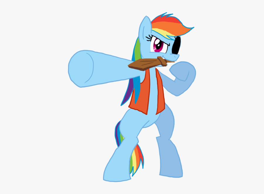 Nicktoonhero, Pirate, Pirate Dash, Rainbow Dash, Safe, - Cartoon, Transparent Clipart