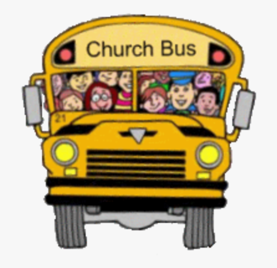 School Bus Cartoon Transparent Background, Transparent Clipart