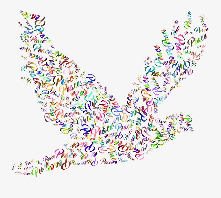 Transparent Unity Clipart - Peace Dove No Background, Transparent Clipart