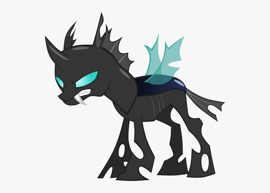 Hostile Species - My Little Pony Changeling, Transparent Clipart