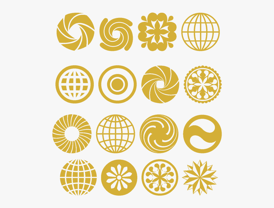 Clip Art Gold Colors Png Style - Circle, Transparent Clipart