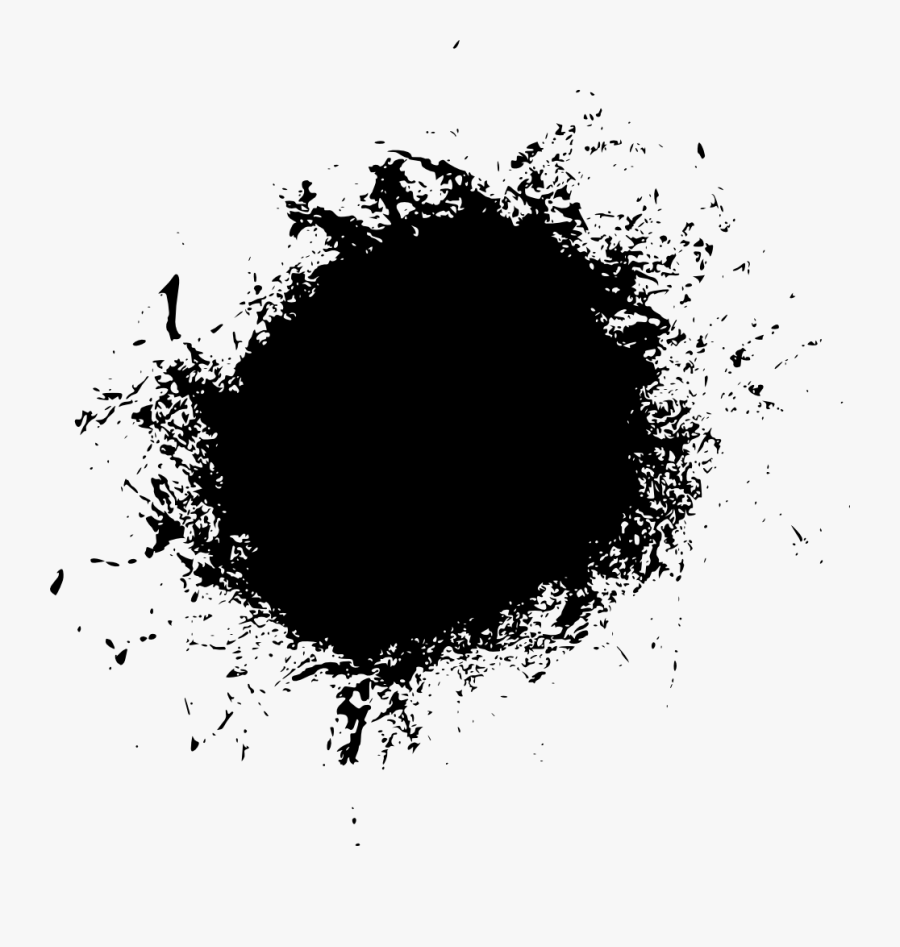 Clip Art Halftone Black And White - Transparent Background Black Dot Png, Transparent Clipart