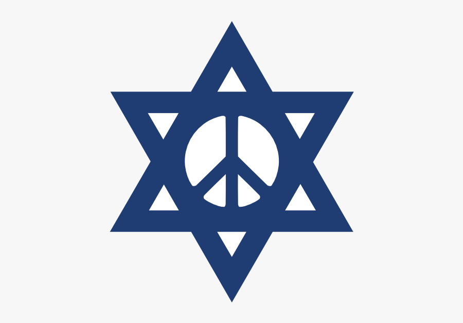 Israel Peace Symbol Flag 9 - Star Of David, Transparent Clipart
