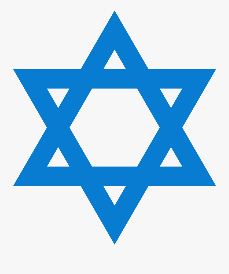 Israeli Blue Star - Star Of David Png, Transparent Clipart