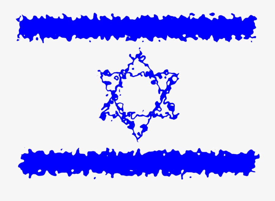 Clip Art Israel Flag Clip Art - Israel Flag Art Transparent, Transparent Clipart
