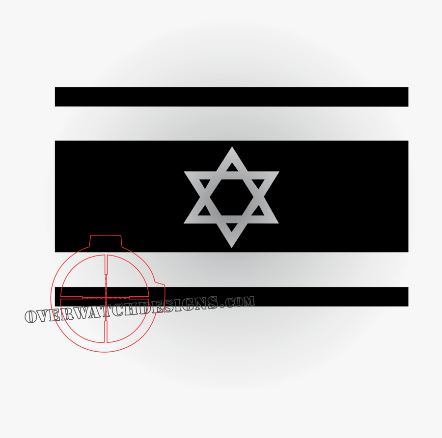 Transparent Israeli Flag Png - Circle, Transparent Clipart