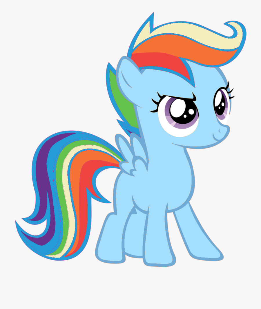 My Little Pony Rainbow Dash And Scootaloo - Orange My Little Pony Names, Transparent Clipart