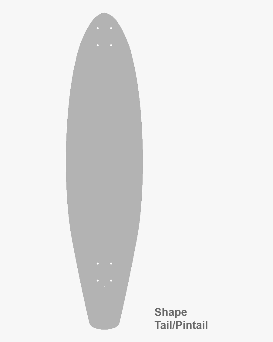 Shape Dogtown Shape Grease Shape Hypster Shape Oldschool - Skateboard Deck, Transparent Clipart